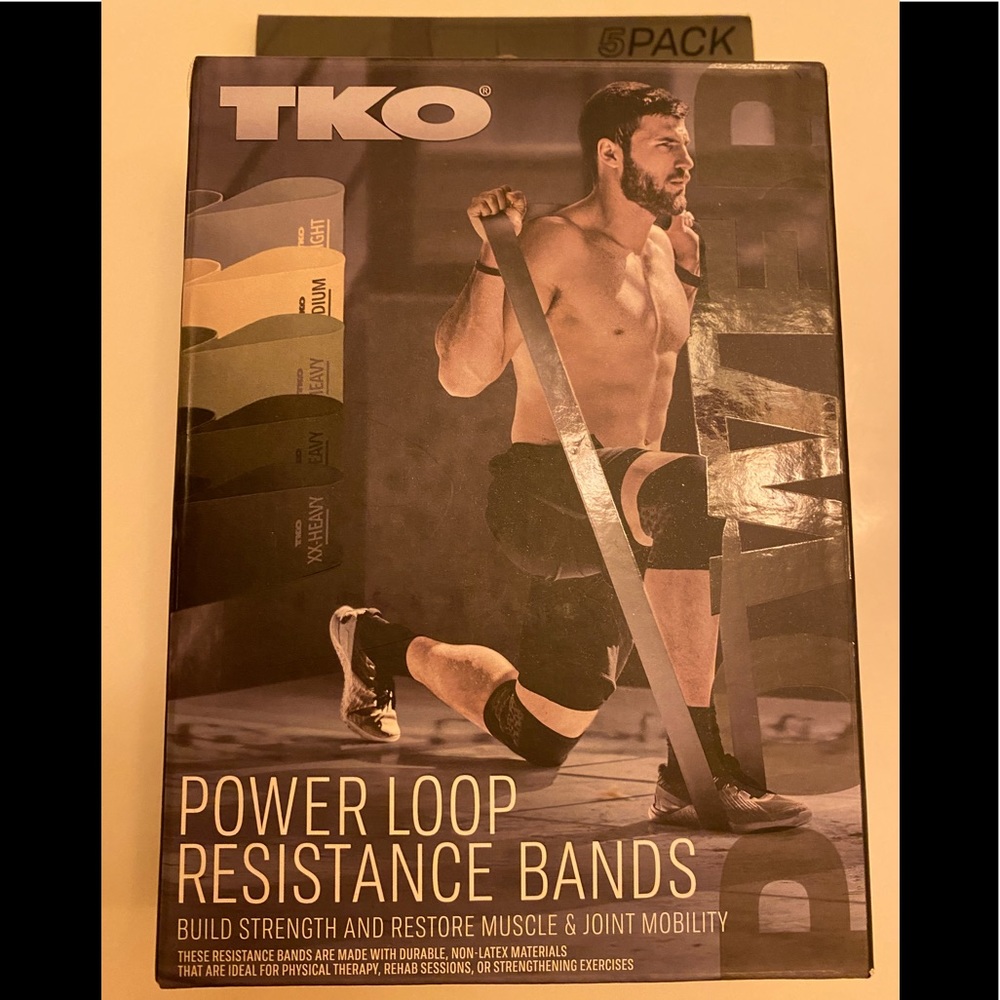 TKO Power Loop Resistance Bands (5)